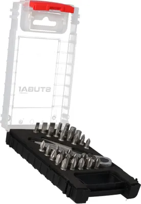 Produktbild von STUBAI Mini Bit Ratschen Set 1/4' 32-tlg