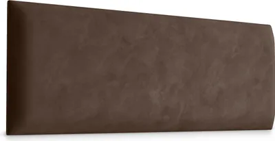 Produktbild von Muralo Polsterpaneel WANDKISSEN Wandpolster Bettkopfteil Wandpaneel Braun 90 cm x 30 cm