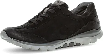 Immagine prodotto di Gabor ROLLINGSOFT scarpe da donna - scarpe da ginnastica sportive stringate nere NUOVO