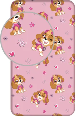 Zdjęcie produktu dla Prześcieradło Paw Patrol 571 90x200x25 cm - bawełna