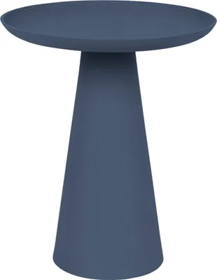 Produktbild von Housecraft Living Ringar Beistelltisch Rund 34,5x34,5 cm Metall Blau