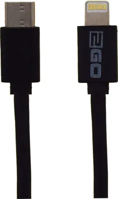 Produktbild von 2GO 795848, 1 m, USB C, Lightning, Männlich, Männlich, Weiß
