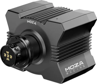 Productafbeelding van Moza Racing RS20, Stuurwiel + pedalen, PC, Kabel, Zwart, Aluminium, Leer, Staal, Aluminium, Leer