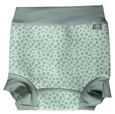 Produktbild von Swim Essentials Schwimmwindel – Neopren – Grün – Leopard - 0/3 Months