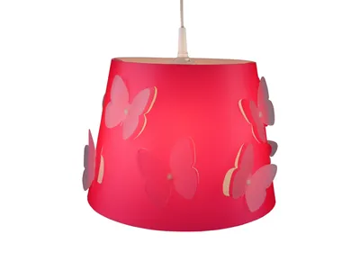 Produktbild von Niermann Leuchten Pendelleuchte Rosalie - Maße: 32 cm x 32 cm x 23 cm - Farbe: himbeere; 150