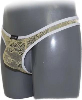 Produktbild von Spitzen-Tanga Transparent Durchsichtig Atmungsaktiver String