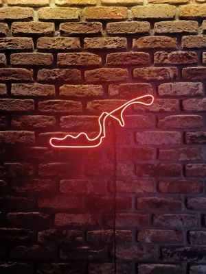 Zdjęcie produktu dla NeonLed Suzuka Japan 40cm Formuła 1, prezent F1, neonowy tor F1