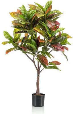 Immagine prodotto di Pianta artificiale Croton Codiaeum Ø120cm - pianta verde artificiale per
