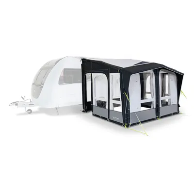 Produktbild von Dometic Club AIR Pro 330 S, Aufblasbar, Flach, Fassadenmarkise, Polyester, Schwarz, Weiß, Polyester