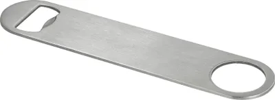 Produktbild von Kapselheber "Speed" - Flacher Edelstahl-Flaschenöffner 18 cm - Perfekt geeignet für magnetische Oberflächen - Silber