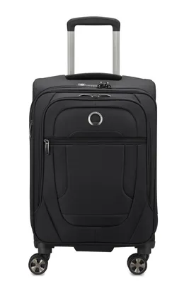 Image de DELSEY PARIS trolley Helium DLX Expandable 4 Double Rolls Trolley 55 Black noir
