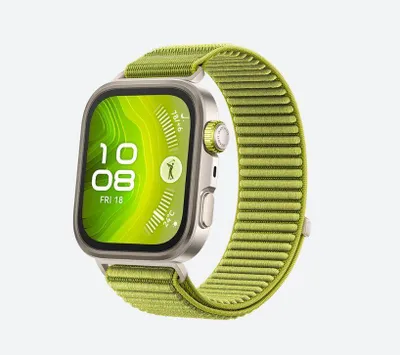 Image de Montre Connectée Huawei Watch FIT 4 PRO, Vert, Suivi Sportif, Technologies de Pointe