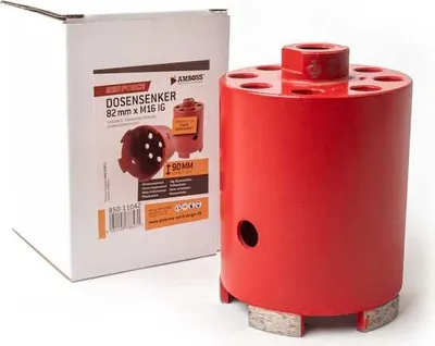 Produktbild von Amboss Dosensenker Ø 82 mm (für Absaugung) - M16-Aufnahme (Schnitttiefe 90 mm)