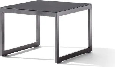 Produktbild von Sieger Loungetisch mit Glasplatte 60x60x44 cm