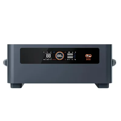 Produktbild von OSCAL BP2400 Pro Zusatzakku 2016Wh LiFePO4 für PowerMax 2400 Pro, Erweiterungsakku mit 3500+ Zyklen, Wireless Stacking, Bis zu 10 Module Kaskadierbar