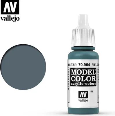 Produktbild von Vallejo 70.964, 17 ml, Blau, Matte, Flasche