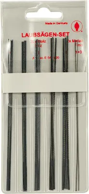Produktbild von Hm Laubsägeblätter Set 22 Tlg Blitz U. Finis