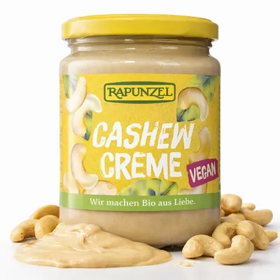 Zdjęcie produktu dla Rapunzel 140250, Masło orzechowe, Orzechy nerkowca, 250 g, Orzechy, Niemcy, 657 kcal