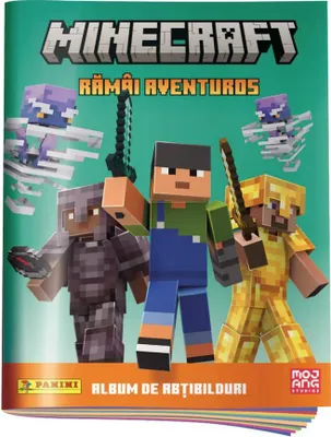 Produktbild von Stickeralbum Minecraft Panini