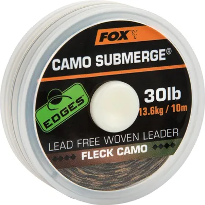 Produktbild von Fox Submerge Camo Lead free woven Leader - Vorfachschnur, Tragkraft:30lbs/13.6kg