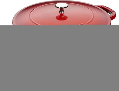 Produktbild von Staub 40511-475-0, 2,4 l, Schwarz, Rot, Eisenguss, Emaille, Eisenguss, Keramik, Gas, Halogen, Induktion