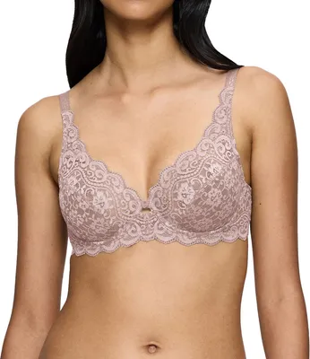 Produktbild von Triumph Amourette Floral Lace, Weicher Becher, Rose, Bügel, Muster, Mauve Rose, Weiblich