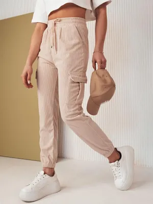 Productafbeelding van Dames joggingbroek FLAYON, beige, maat L-XL