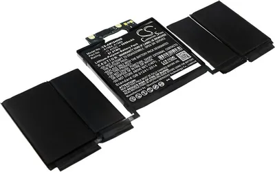 Image de TECHTEK Batterie pour ordinateur portable compatible avec [Apple] MacBook Pro 2.3 GHZ Core I5(I5-8259U) A1989(EMC 3214), MacBook Pro 2.7 GHZ Core I7(