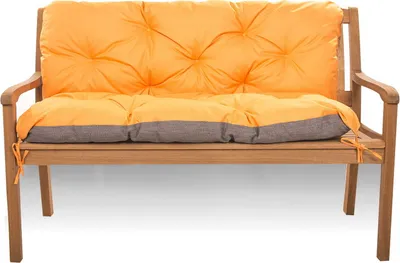 Obrázok produktu pre Podušky na záhradné lavice 100x60x50 oranžová | záhradné podsedáky | Podušky záhradné nábytok | podušky na záhradné  hojdaèku