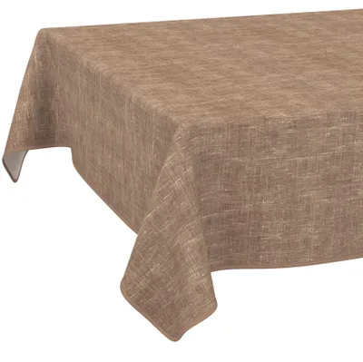 Tischdecke Melliert Braun 220x140cm Band, Hauptbild