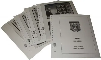 Produktbild von Lindner-T Vordruckblätter T157K/11 Israel Kleinbogen- Jahrgang 2011-2014