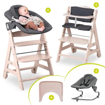 Produktbild von Hauck Beta Plus Whitewashed 5-tlg. Newborn Set