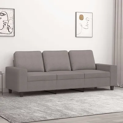 Produktbild von Cloris DesignMöbel 3-Sitzer-Sofa Taupe 180 cm Stoff , Schlafsofas 2024 Neu