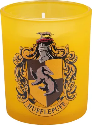 Produktbild von Harry Potter: Hufflepuff Scented Glass Candle (8 oz)