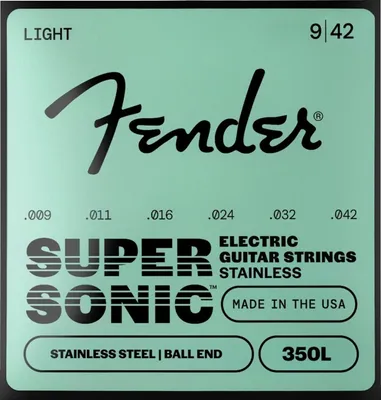 Zdjęcie produktu dla Fender Stainless 350´s .009-.042 Struny do gitary elektrycznej