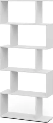 Produktbild von Raumteiler Vicco Levio Weiß 70 x 164.1 cm 5 Fächer, Model 56316