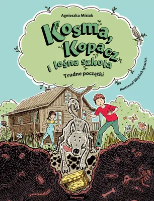 Image de Kosma, Kopacz i leśna szkoła. Trudne początki