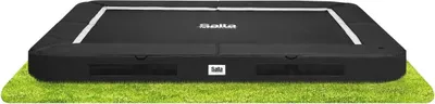 Produktbild von Salta | Boden Trampolin | 305x214 cm | Schwarz mit Belüftungssystem