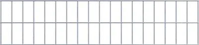 Immagine prodotto di Larghezza della griglia 5 x 10 cm - Dimensioni: 90 x 20 cm