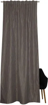 Produktbild von SCHÖNER WOHNEN-Kollektion Blickdichter Schlaufenschal CLAIRE Anthrazit 130 x 250 cm