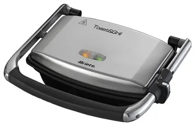 Imagen del producto de Ariete 1911: Tostadora y plancha compacta - Placa antiadherente para tostadas y sándwiches