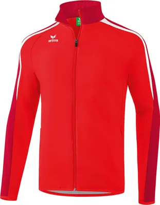 Produktbild von Erima Fußball Handball Liga 2.0 Präsentationsjacke Herren Sport Jacke rot weiß Gr L