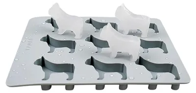 Produktbild von Geschenke für Bulldoggenliebhaber: Silikon-Eiswürfelform und Leckerli-Form
