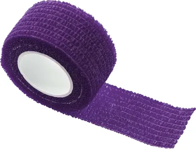 Produktbild von Selbsthaftende Bandage 2,5 cm x 4,5 m, violett MHD 01/2026