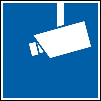 Produktbild von Dreifke® Schild I Hinweisschild Video-Infozeichen, Kunststoff, 200x200mm