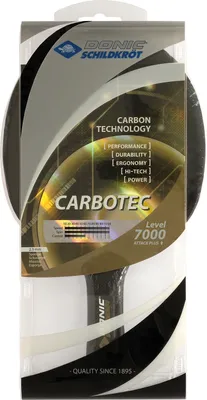 Produktbild von Donic-Schildkröt Tischtennis-Schläger CARBOTEC 7000 konkav, im Blister