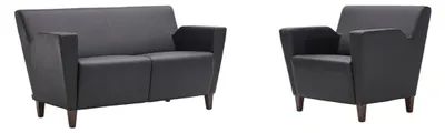 Zdjęcie produktu dla Designerska sofa 2-osobowa fotel kanapa tapicerka luksusowe nowoczesne skórzane kanapy sofy