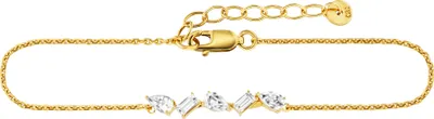 Produktbild von cai Armband 925/- Sterling Silber vergoldet Weißtopas