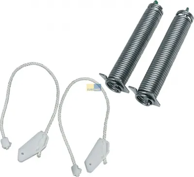 Produktbild von Reparatursatz Türscharnier, Feder, Seilzug passend für Bosch Siemens Spülmaschine, Geschirrspüler - Nr.: 754870