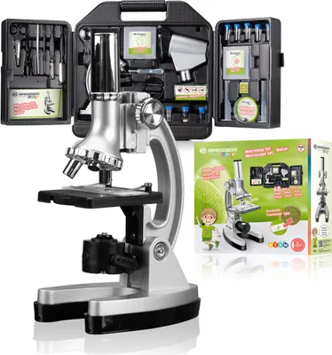 Produktbild von BRESSER 1858413 - Sada mikroskopů 300x-1200x s kufříkem - B W